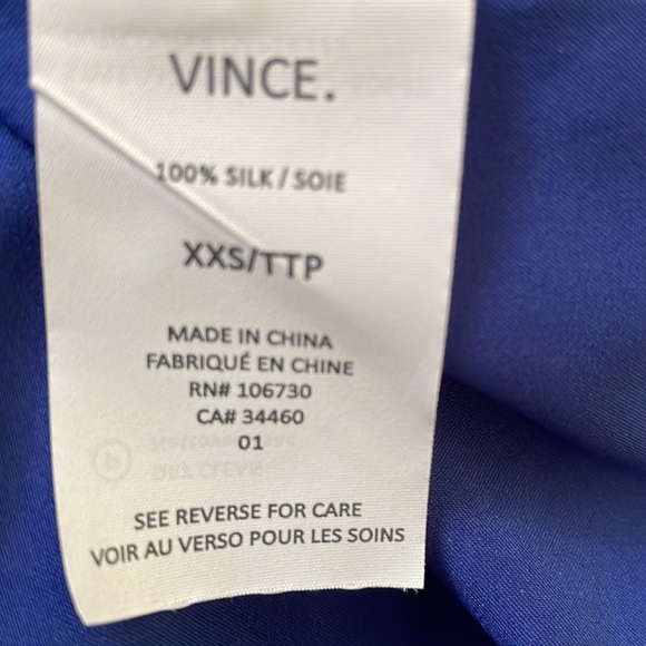 Vince blue tunic - Picture 4 of 4